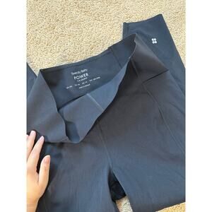 Sweaty Better Power leggings 7/8 length black size 14